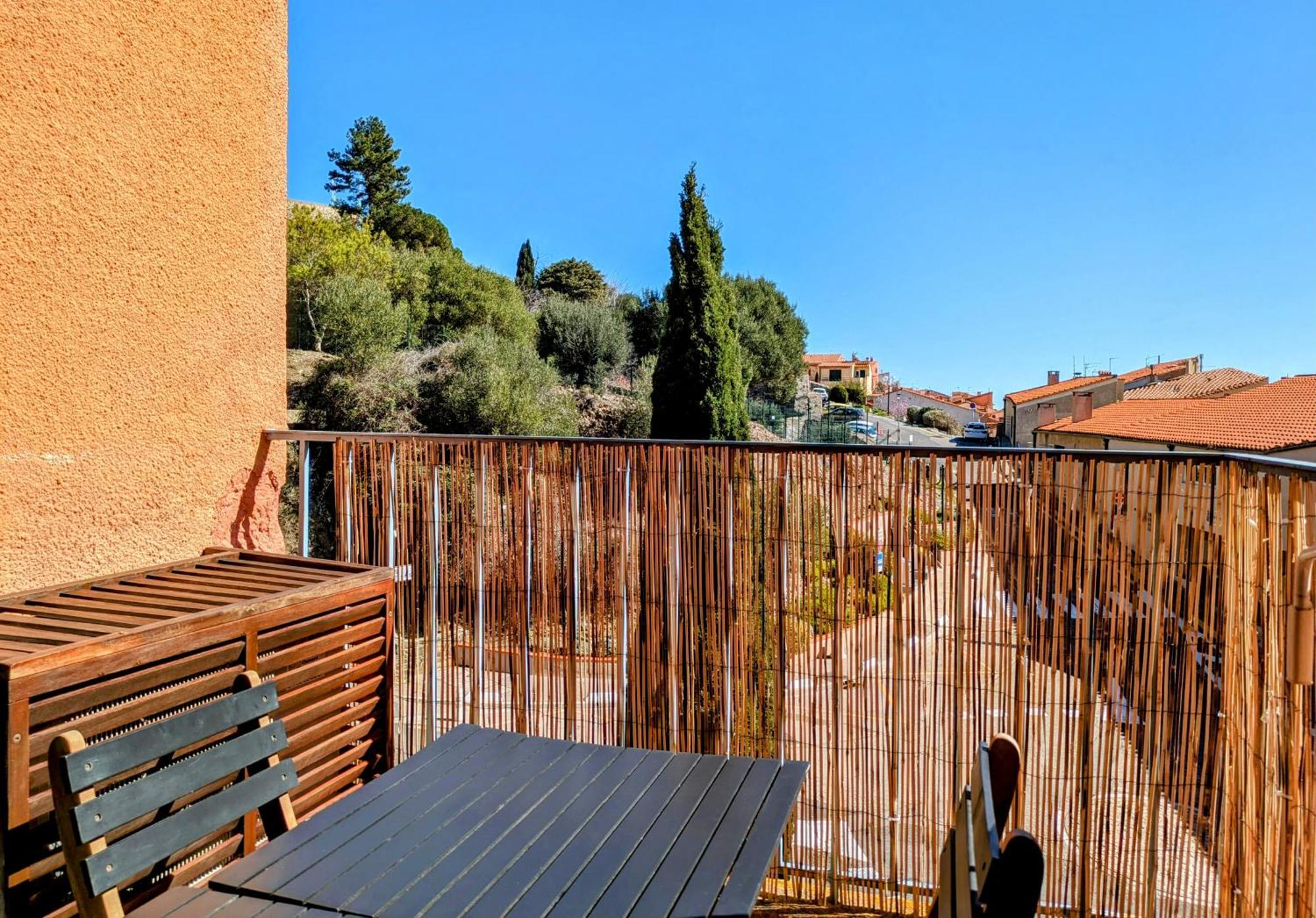Appartement Central Avec Parking, Terrasse Et Wifi Collioure Exterior foto